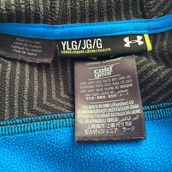 Under armour blue and black cold gear jacket - Picture 5 of 5